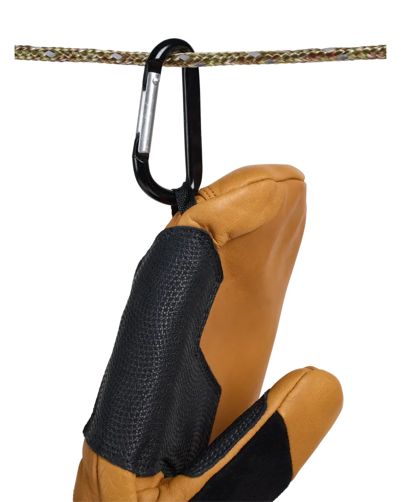 Manusi Snowboard BURTON - [ak] Clutch GORE-TEX Leather Mittens Honey